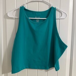 Buffbunny Teal Aurora Crop XXL